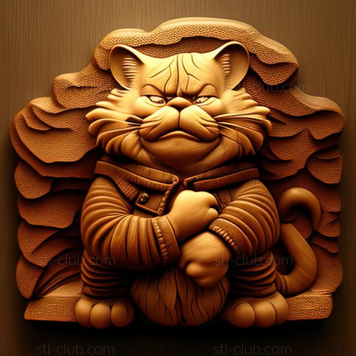 3D model  Garfield FROM GarfieldGarfield (STL)